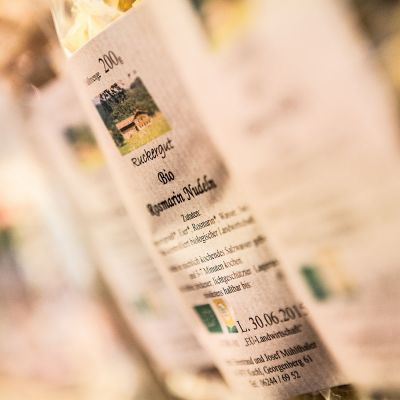 Ruckergut Nudeln erhältlich im Heimatgold, der Bauernladen